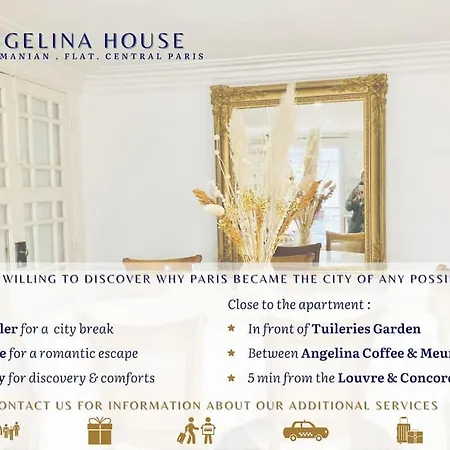 Appartement The Angelina House - Jaccuzi - Place Vendome Paris
